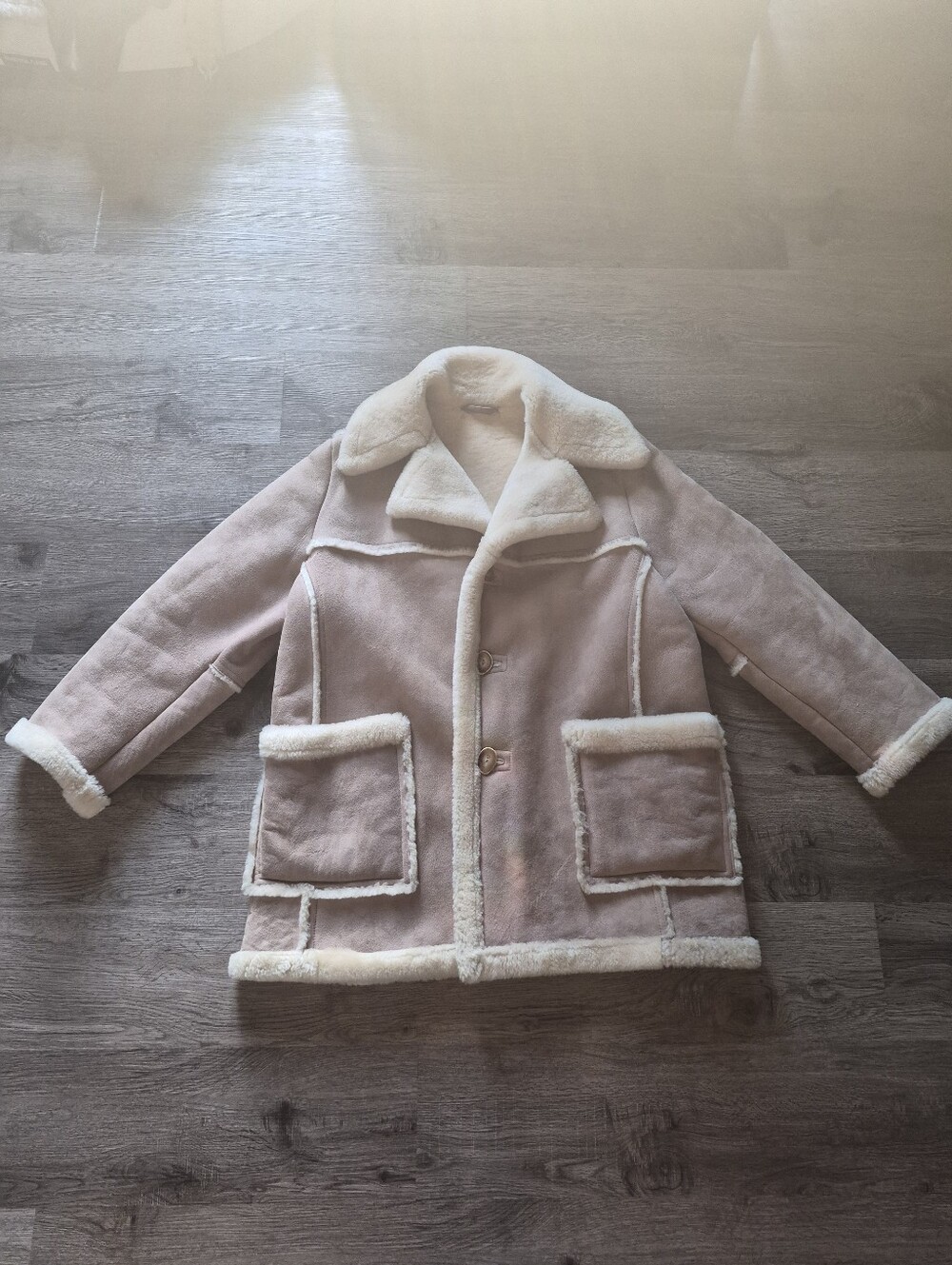 Shearling Suede Jacket
